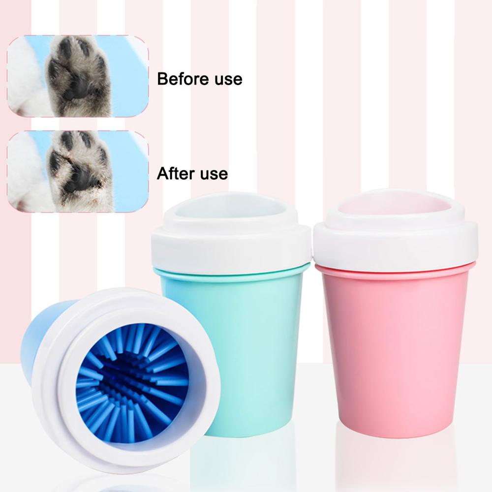 Dirty Dog paw cleaner Soft Silicone Combs Portable Pet Foot Washer Cup Pet Grooming Brush Dog foot Washer Pet dog accessories