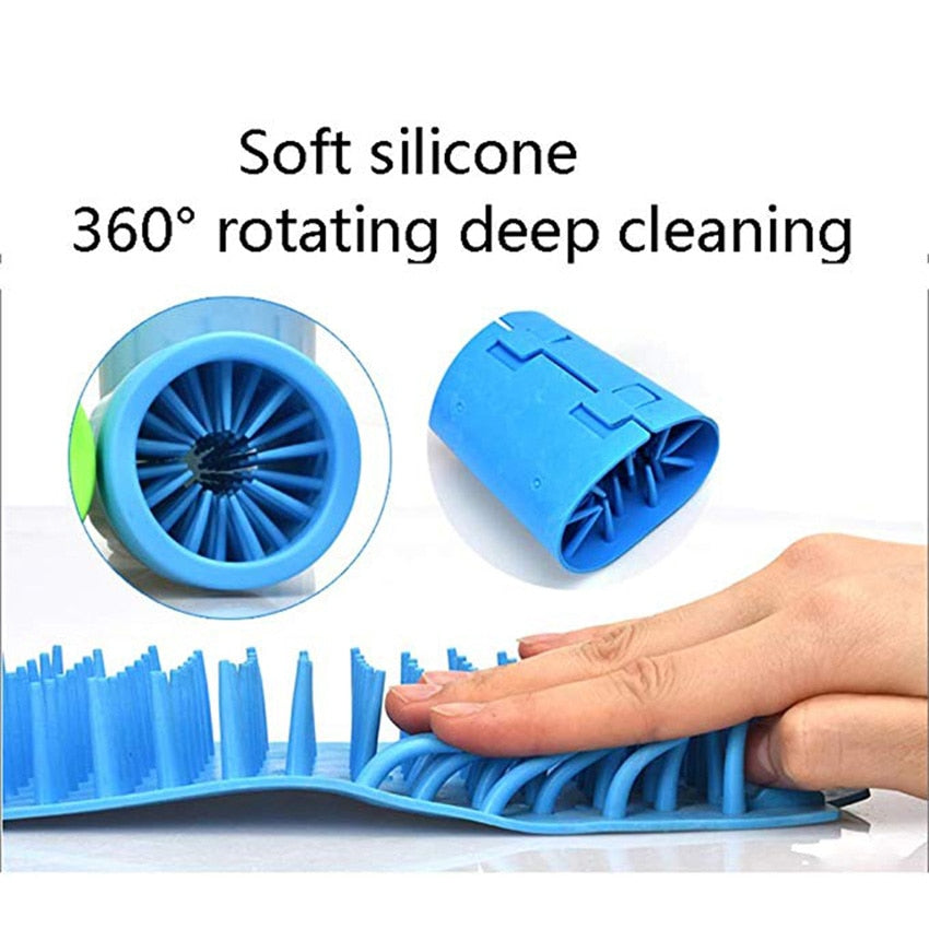 Dirty Dog paw cleaner Soft Silicone Combs Portable Pet Foot Washer Cup Pet Grooming Brush Dog foot Washer Pet dog accessories