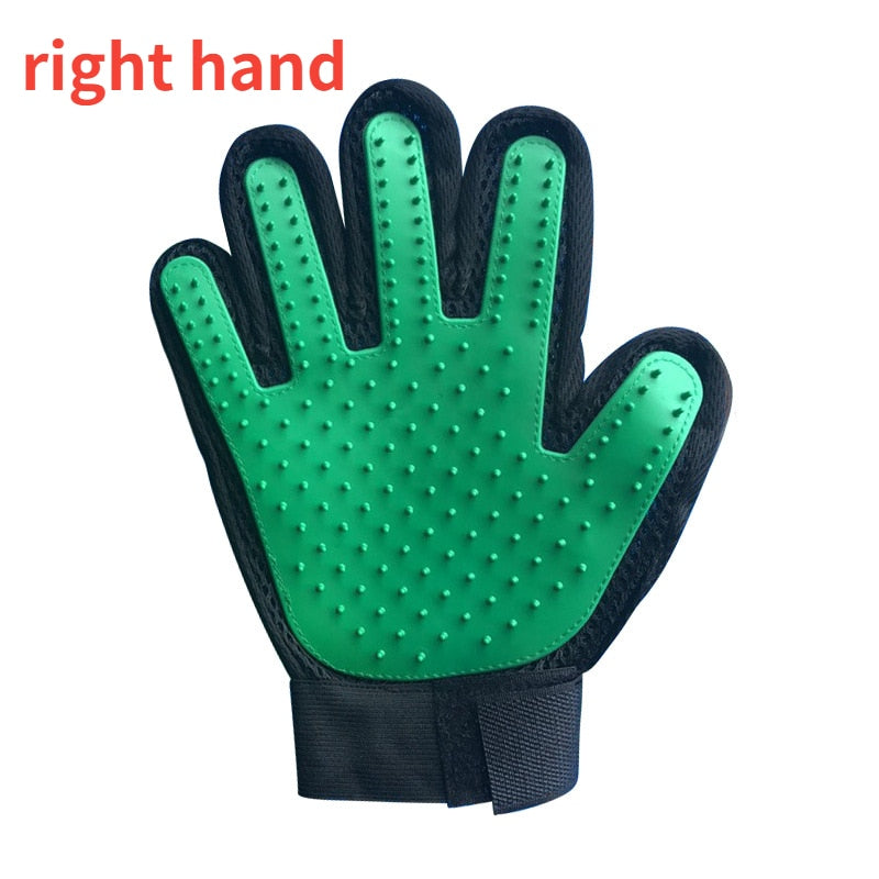 Cat grooming glove for cats wool glove Pet Hair Deshedding Brush Comb Glove For Pet Dog Cleaning Massage Glove For accessories