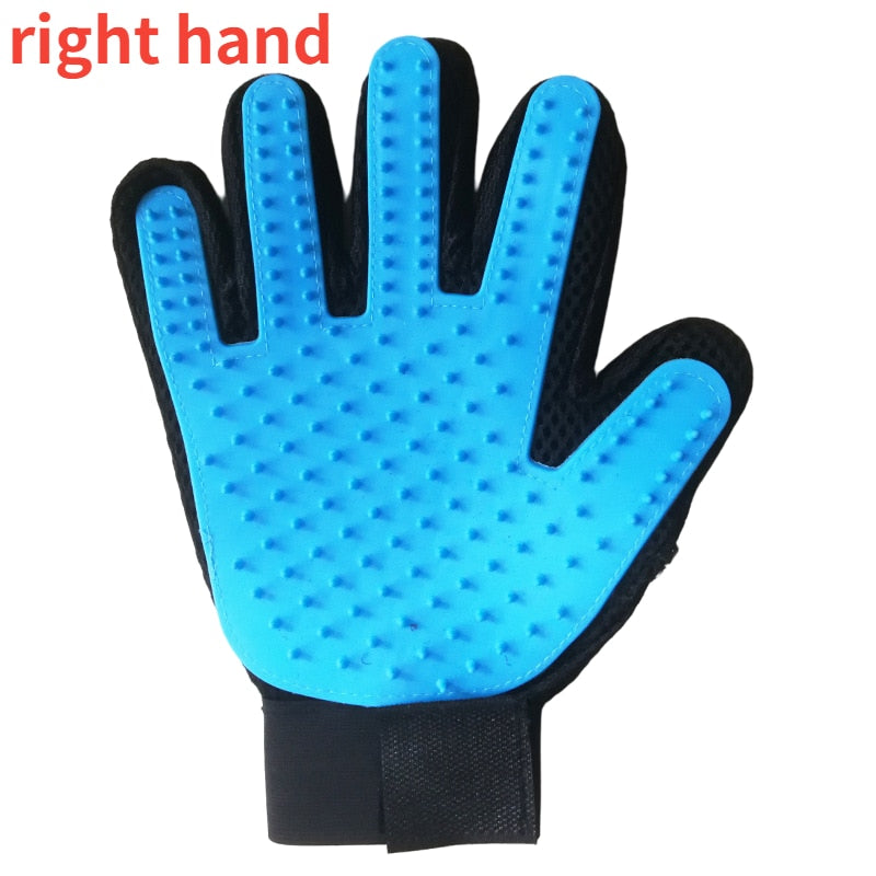 Cat grooming glove for cats wool glove Pet Hair Deshedding Brush Comb Glove For Pet Dog Cleaning Massage Glove For accessories