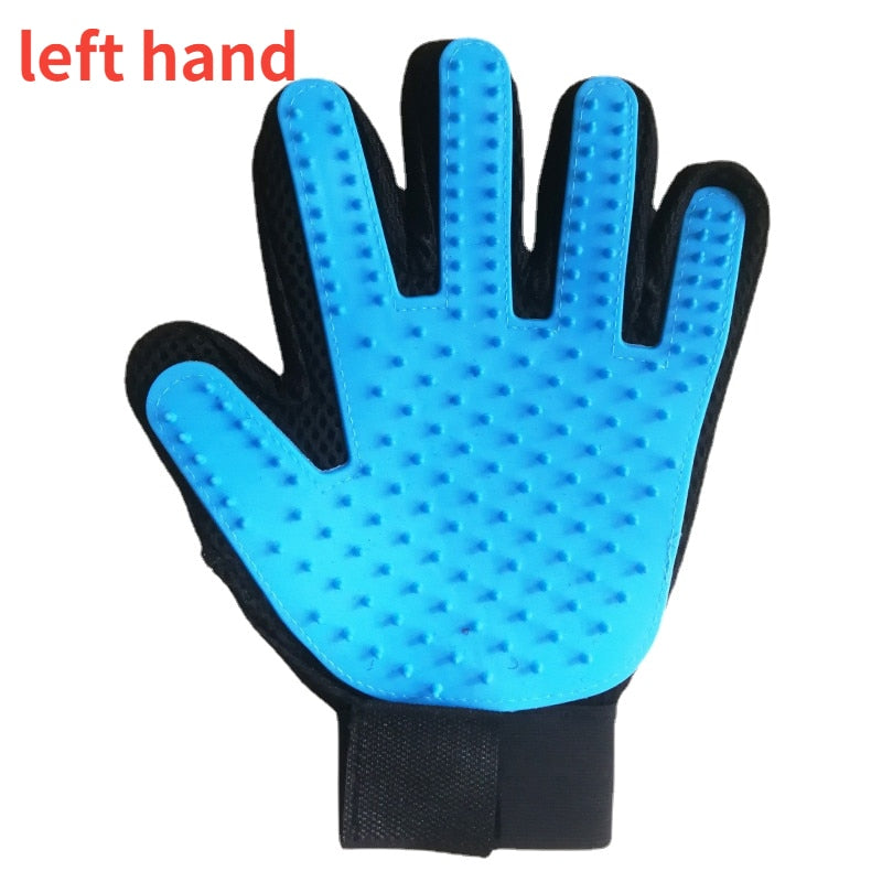 Cat grooming glove for cats wool glove Pet Hair Deshedding Brush Comb Glove For Pet Dog Cleaning Massage Glove For accessories