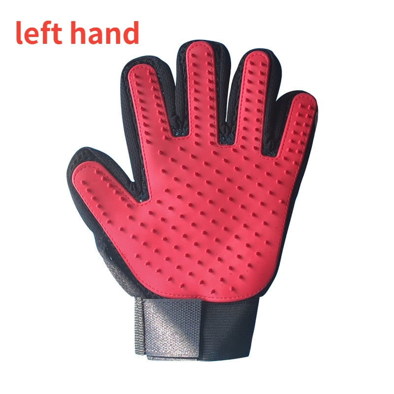 Cat grooming glove for cats wool glove Pet Hair Deshedding Brush Comb Glove For Pet Dog Cleaning Massage Glove For accessories